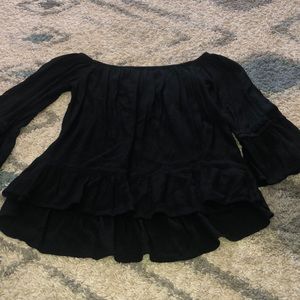 A black blouse